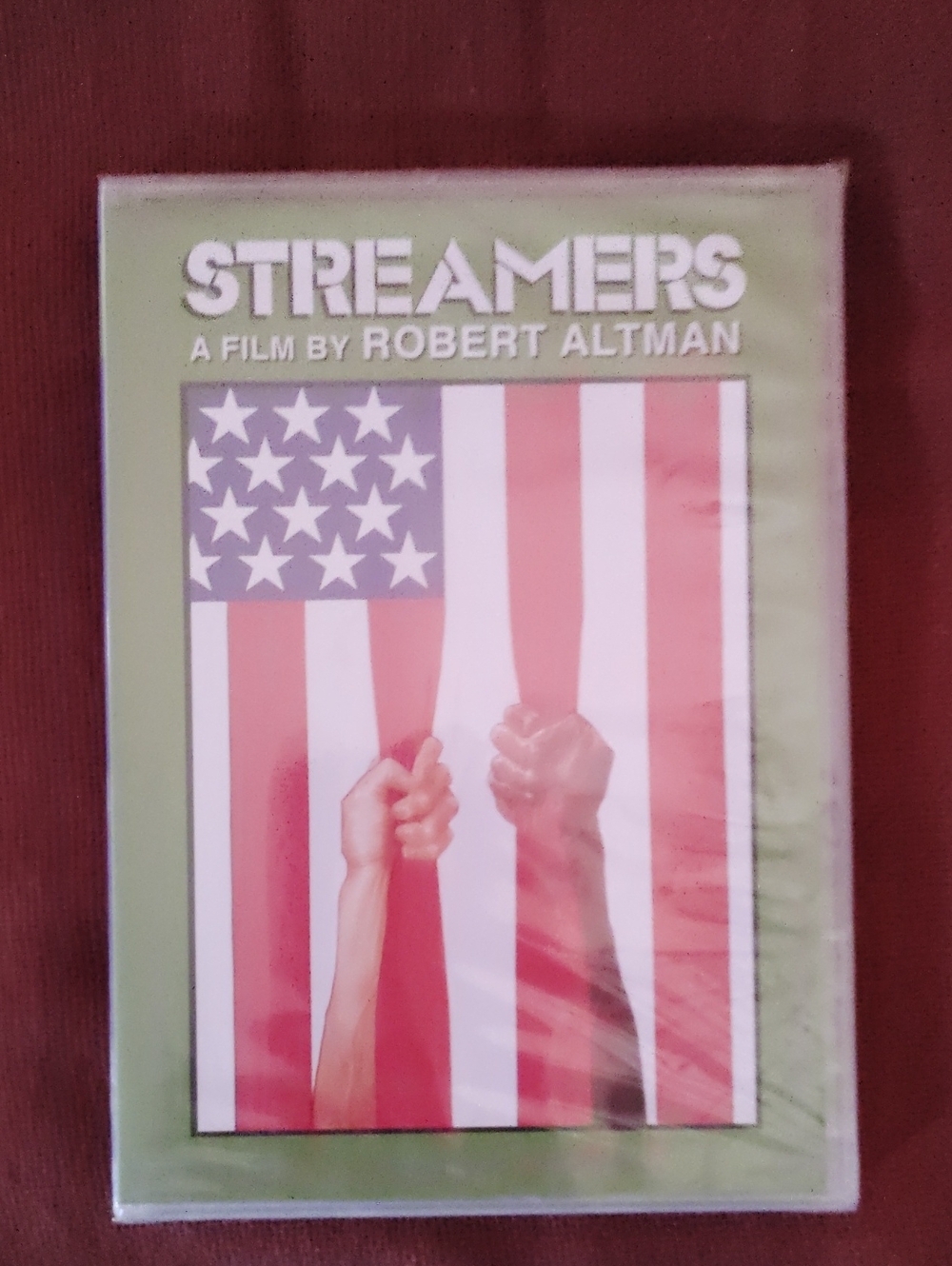 Streamers VHS — A Film by Robert Altman (Green & Red)